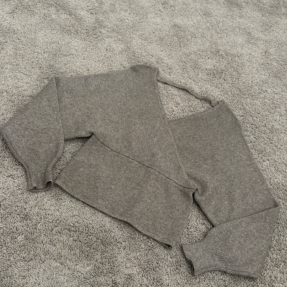 Winter Grey Sweater